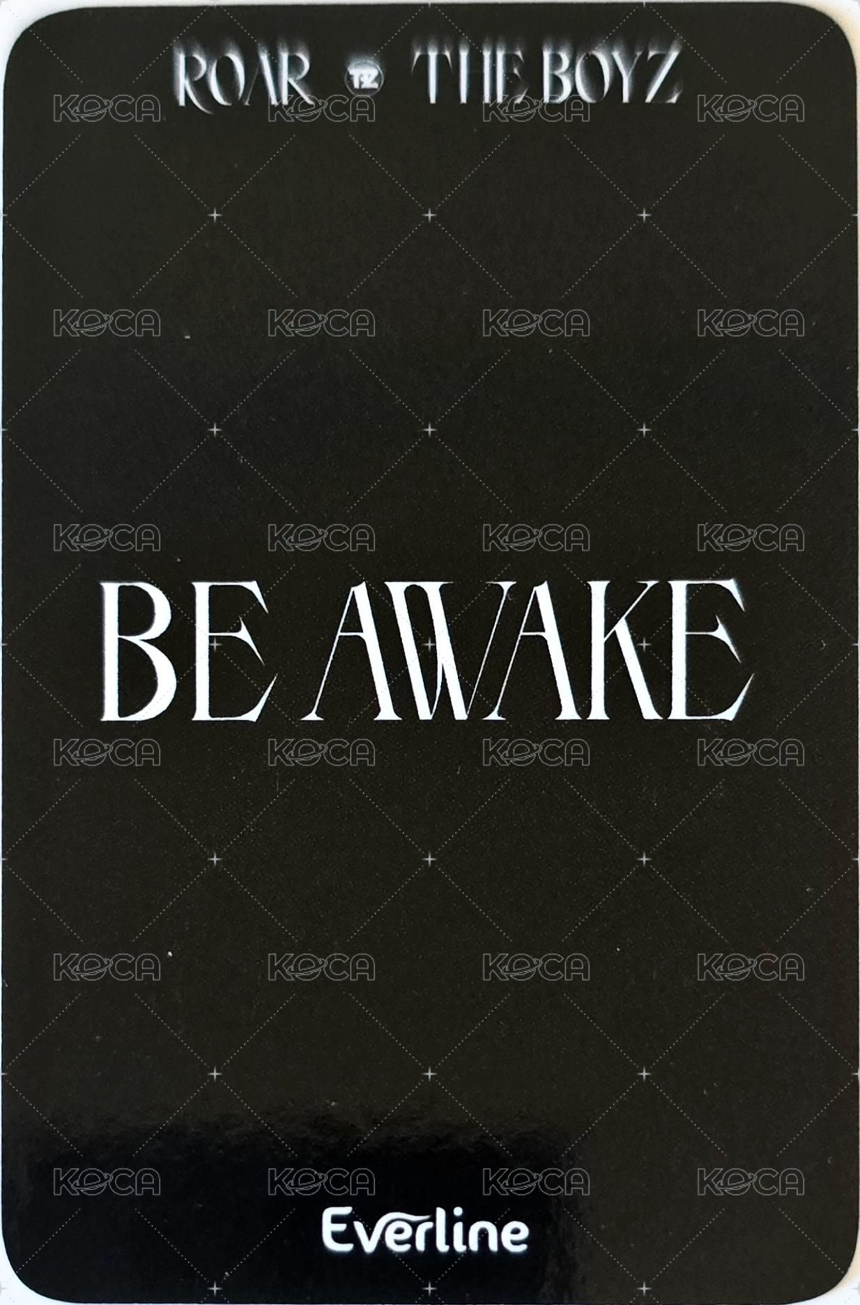 BE AWAKE el 1.0 幸運卡  背面
