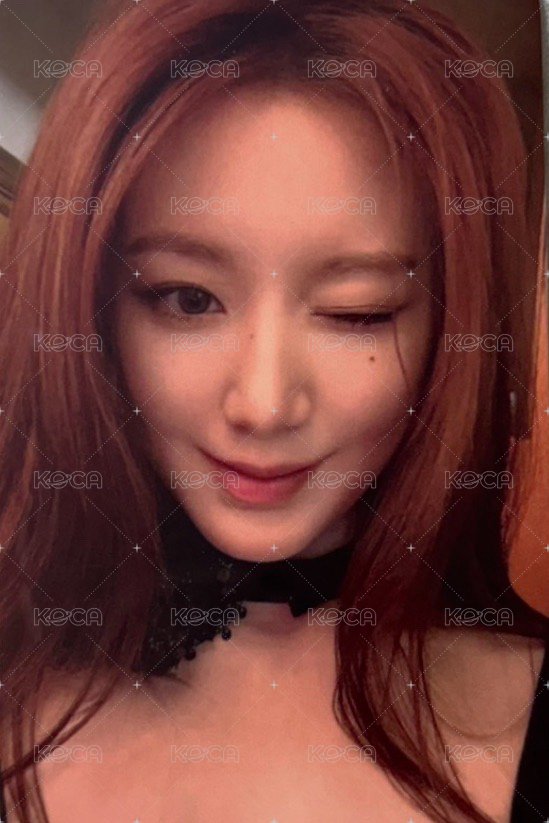 追花 雜誌卡 C版 自拍小卡 願我所愛之人餘生平安喜樂 正面