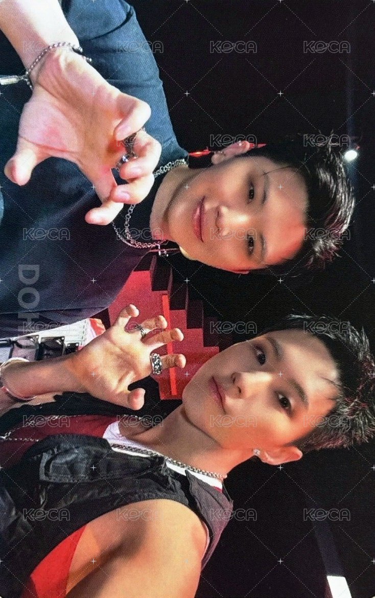 WARNING 周邊卡 A SET卡包雙人卡 正面