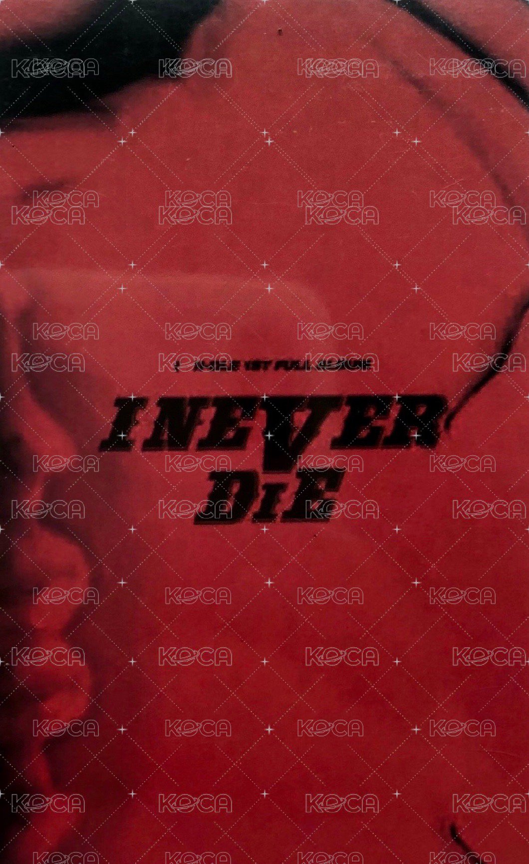 I NEVER DIE kms 1.0 簽售卡 團卡 背面