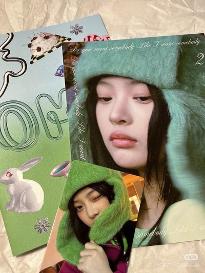 NewJeans <OMG>message card Hanni ver.