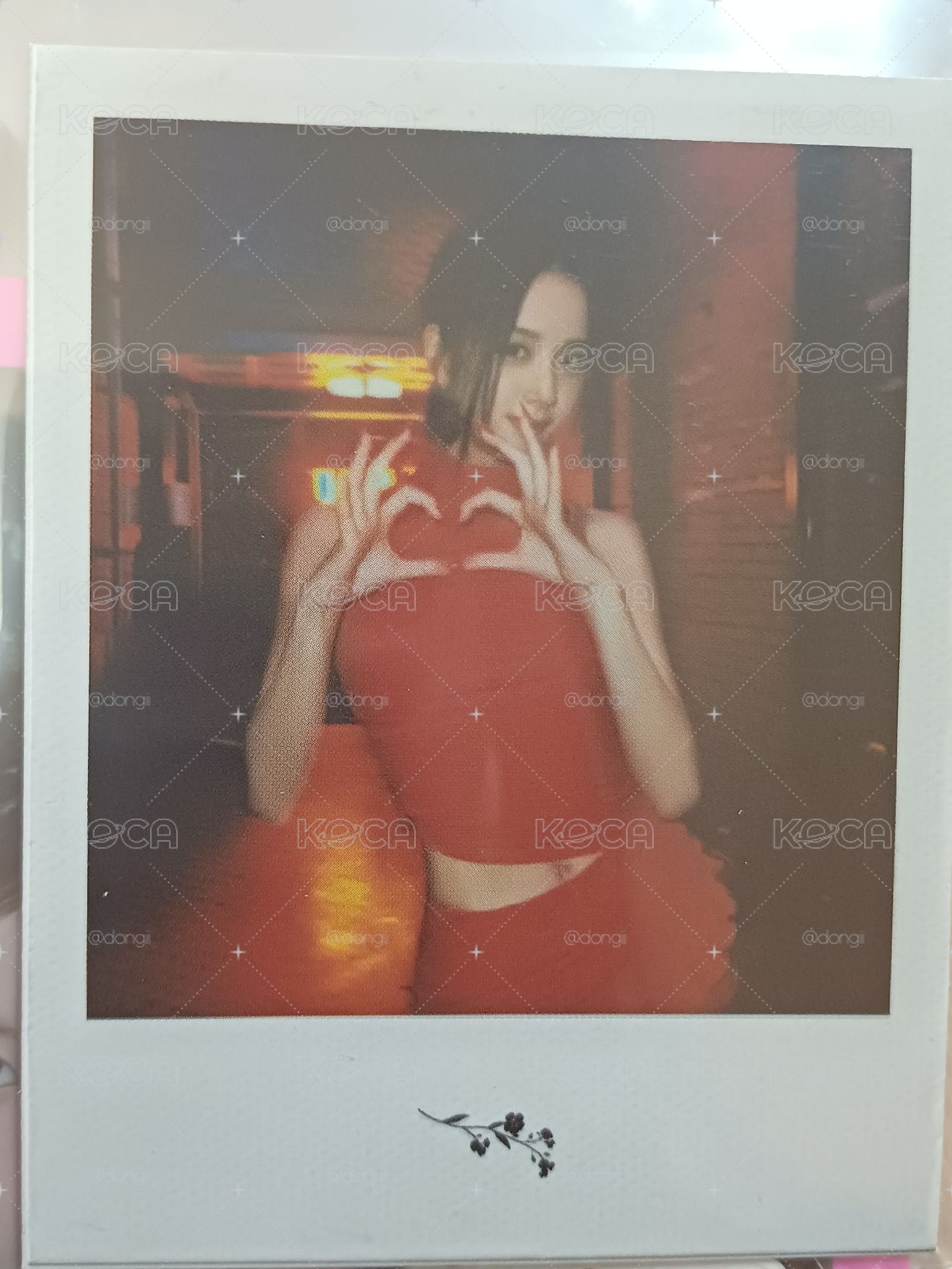 JISOO ME 黑版拍立得