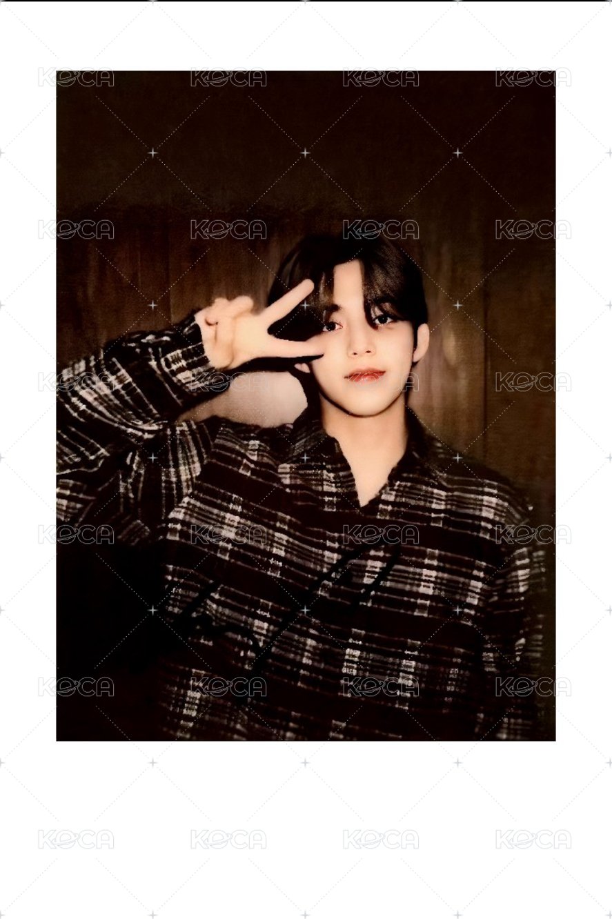 精選專 yzy 復刻拍立得 特典卡  正面