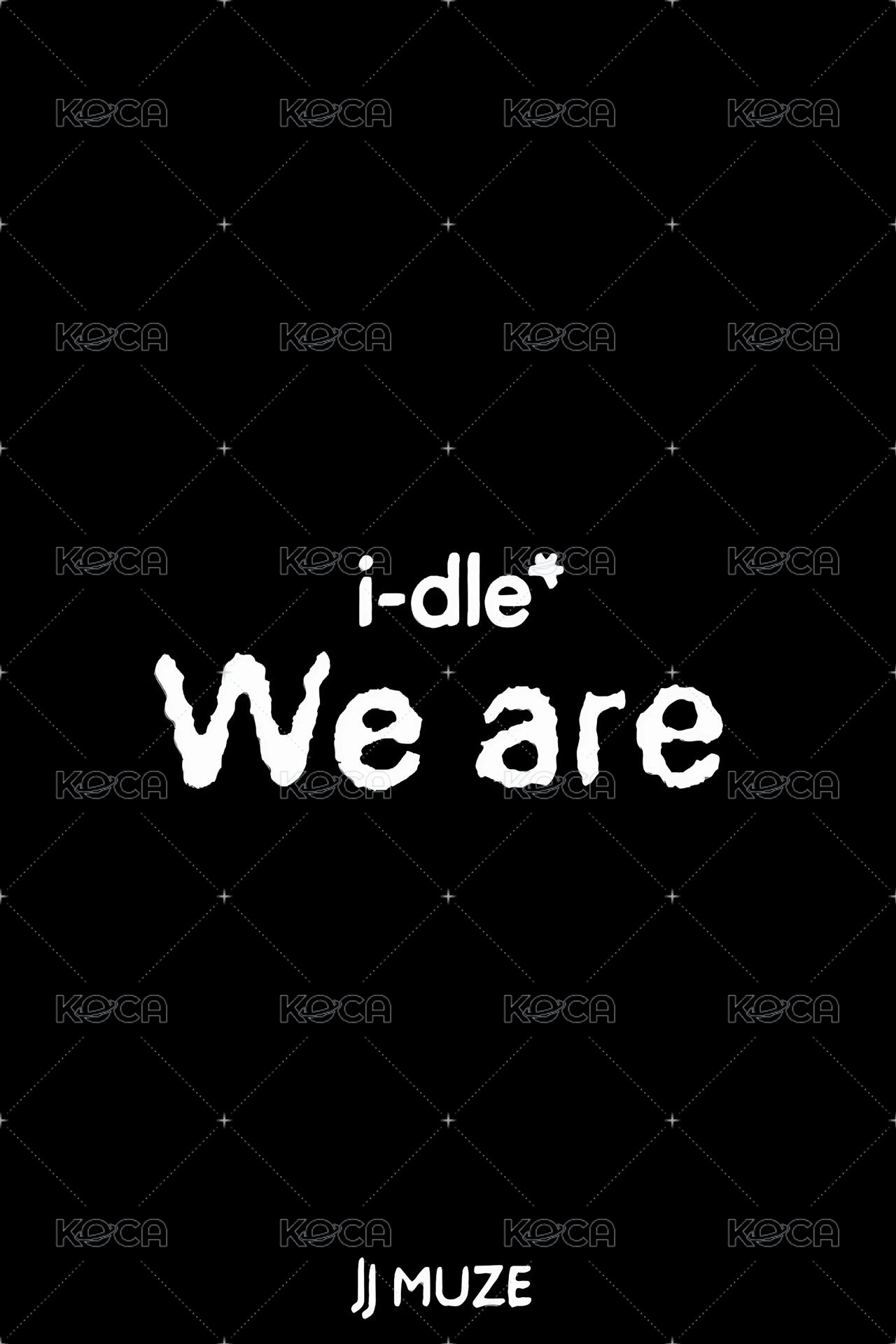 We are jjmuze 1.0 簽售卡  背面