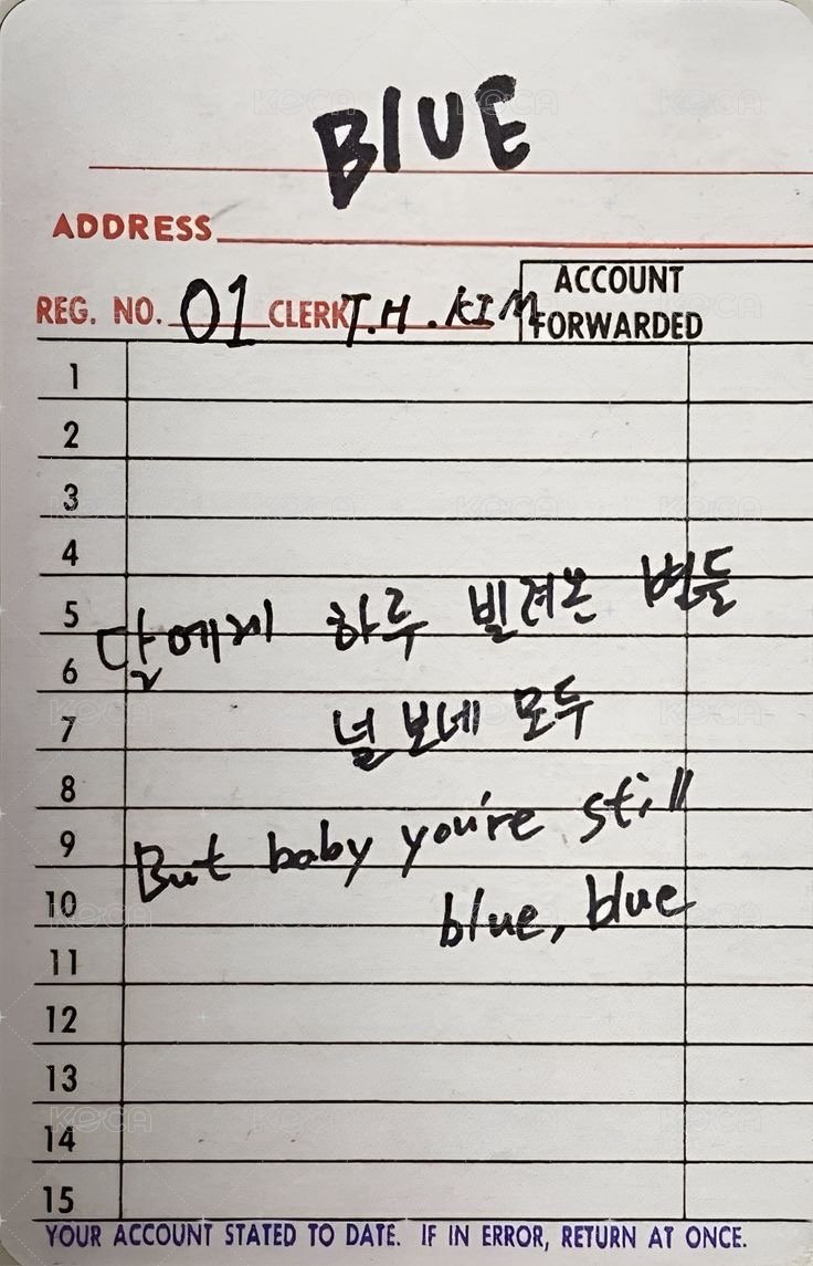 LAYOVER 專輯卡 電子專 背面