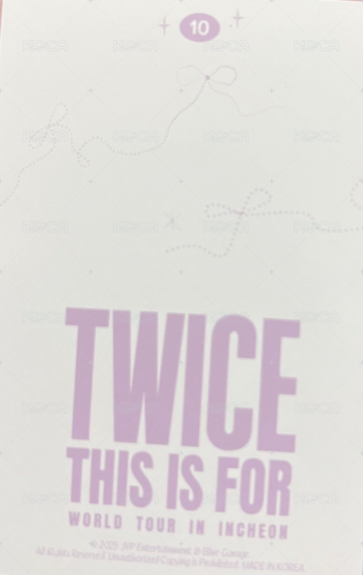 六巡 隨機卡 娜璉-韓-10 背面