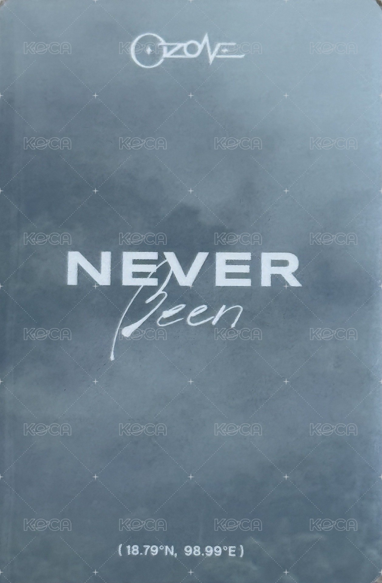 NEVER BEEN 隨機卡  背面