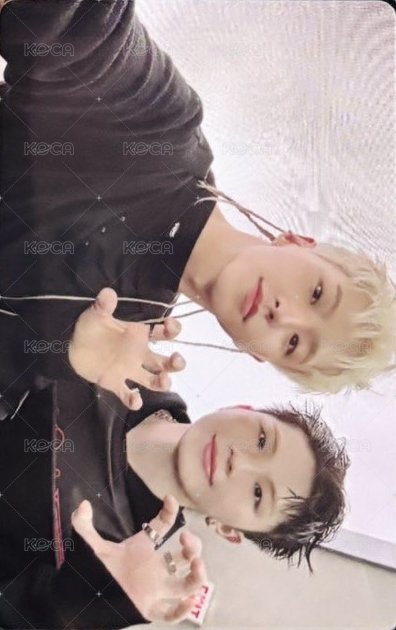 HxW<BEAM> 專輯卡 X ver.雙人卡 正面