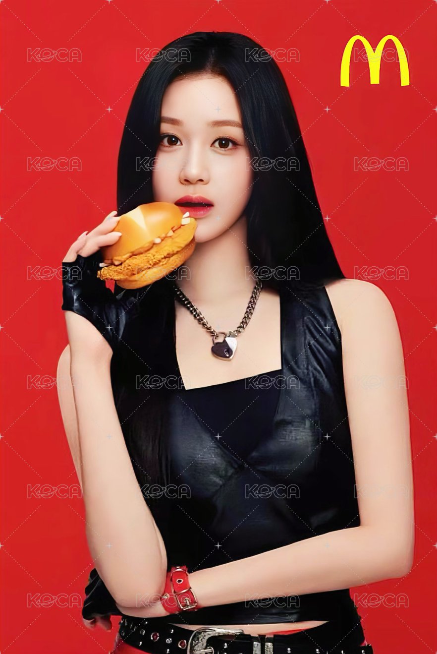 代言卡 香港麥當勞1.0 正面