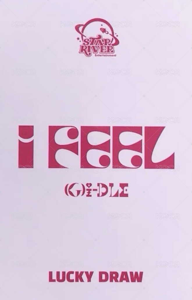 I feel sr 2.0 幸運卡  背面