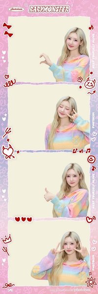 25世巡 photoism 人生四格卡 粉ver.