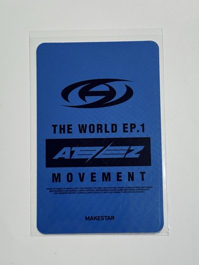 THE WORLD EP.1 : MOVEMENT MS 6.0 簽售卡 友榮