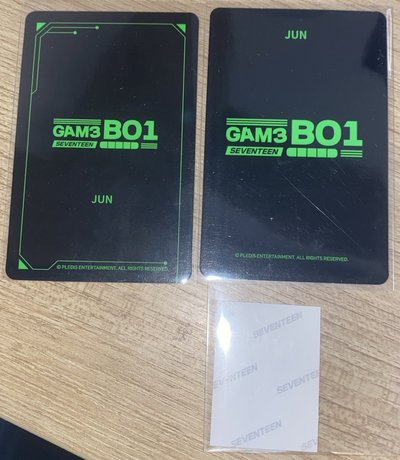 seventeen jun 7期會員禮set 文俊輝