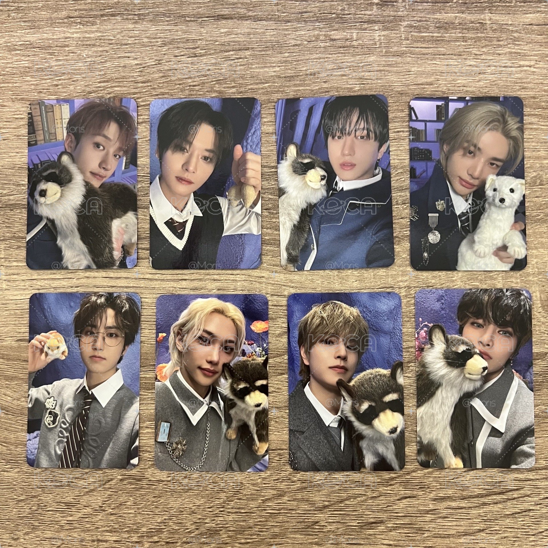 Stray kids 4期 魔法學校 粽卡 zone卡 D3 magic school 3/31