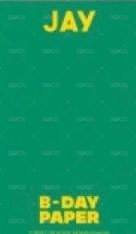 24生日禮盒 周邊卡 2024Jay生日小卡比✌️款 背面