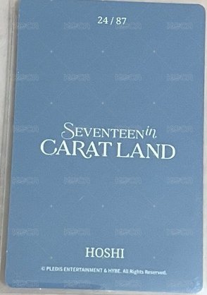 24’克拉島 隨機卡  背面