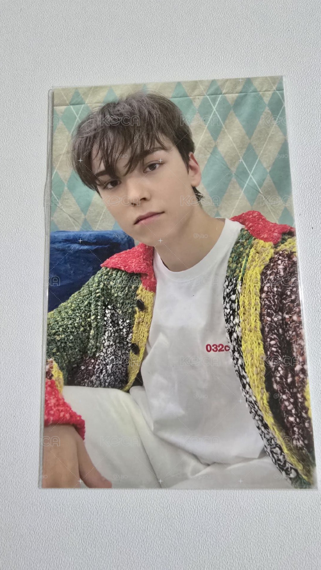 率 針織毛線外套憂鬱小生 Vernon