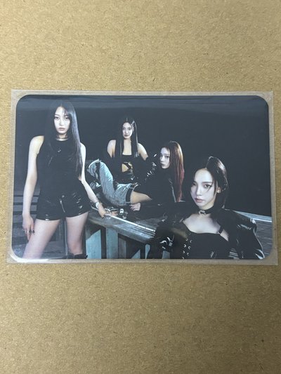 aespa Drama 周邊卡 快閃鐵盒團卡