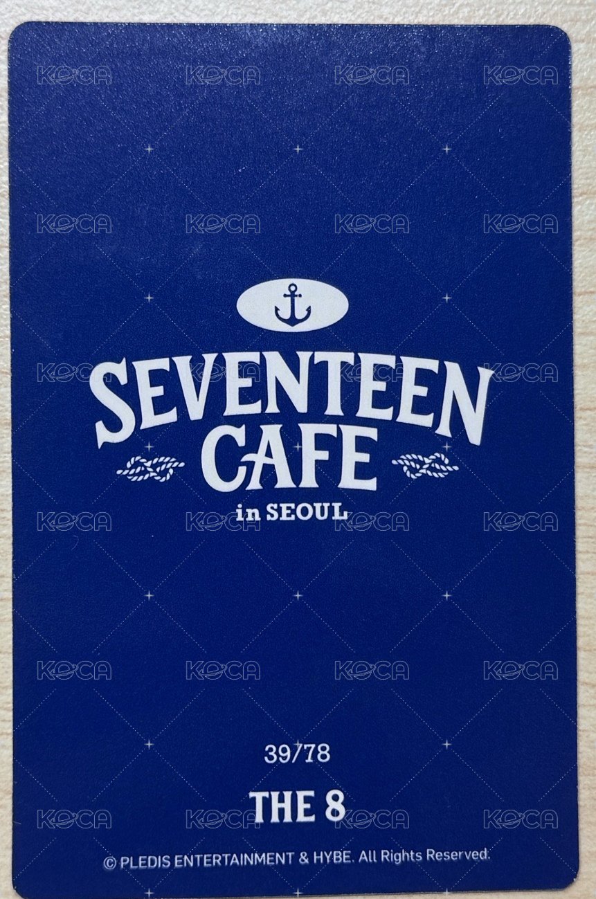 23‘CAFE IN SEOUL 隨機卡  背面