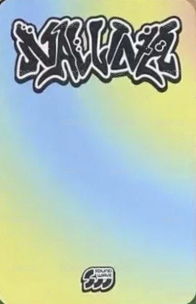 迷一 sw 2.0 簽售卡  背面