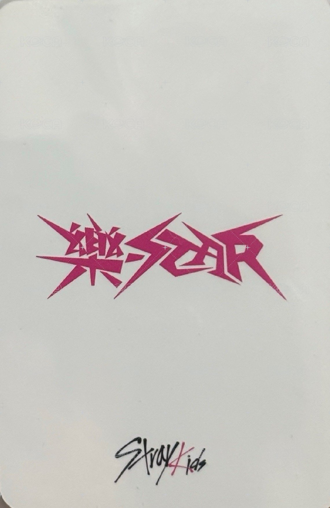 樂-STAR mk 特典卡  背面