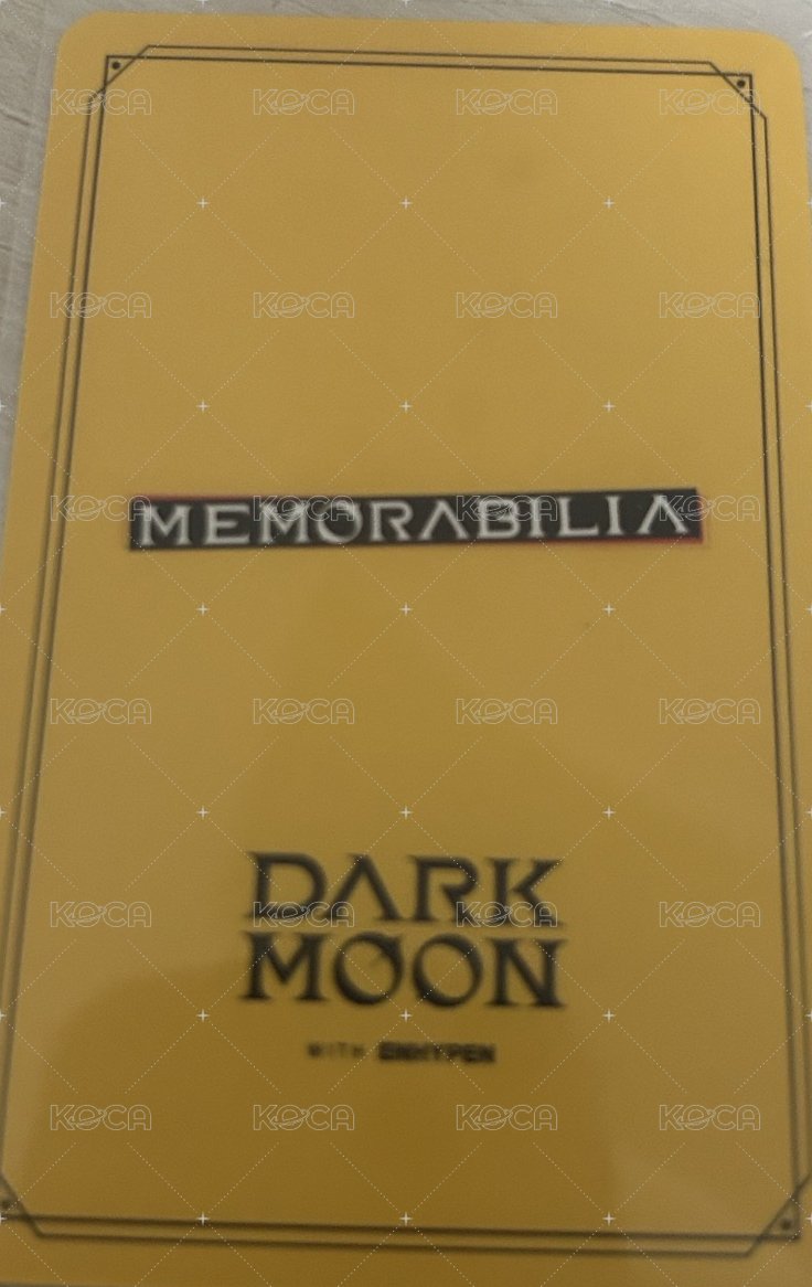 暗月特別專 環球 特典卡 環球尼 背面