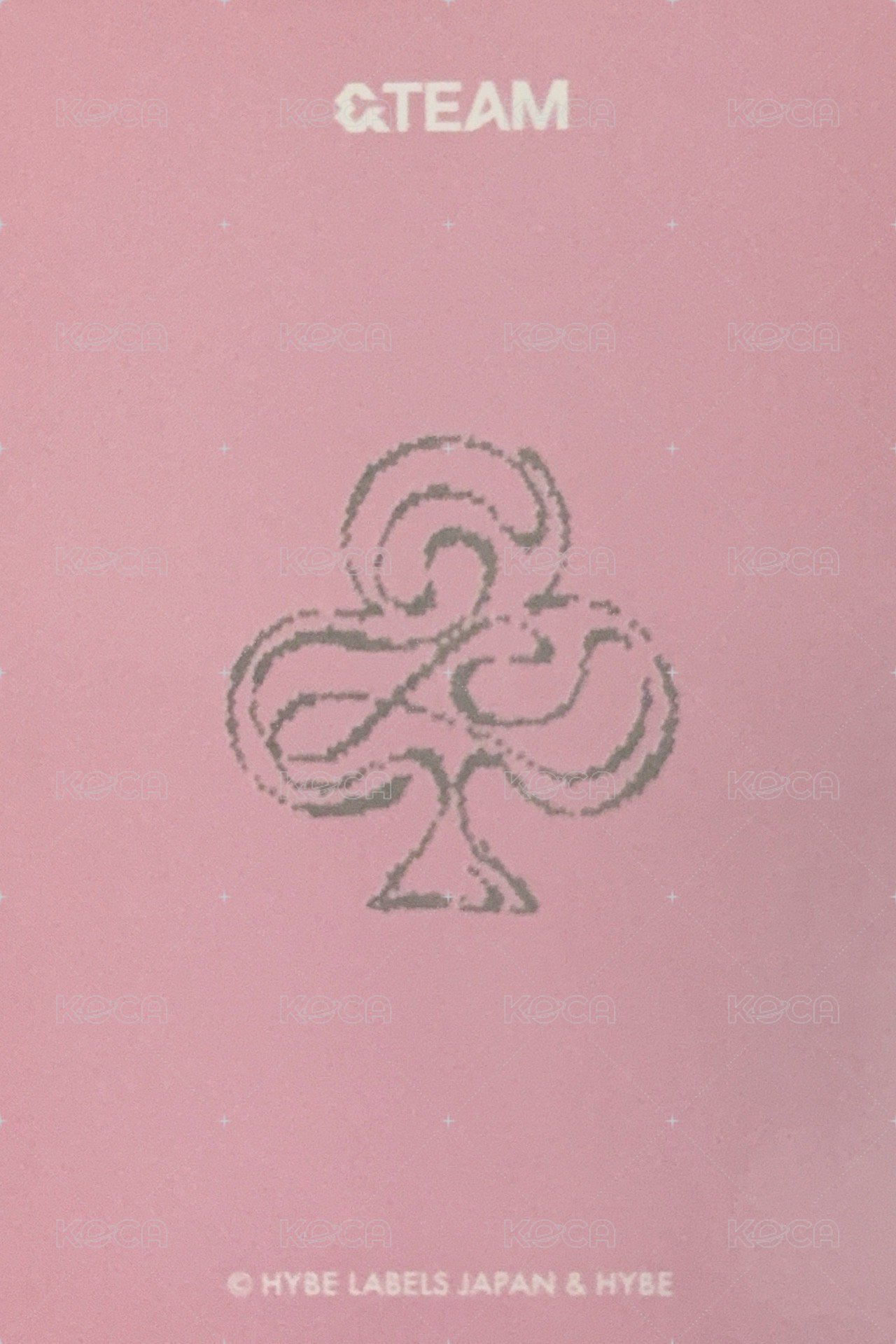 五月雨 隨機卡  背面