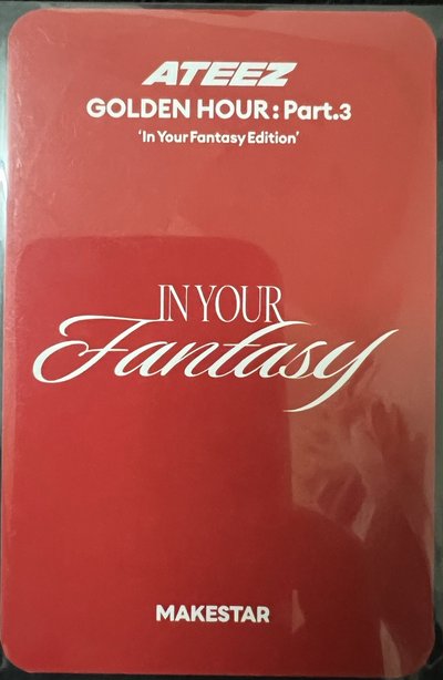 GOLDEN HOUR :  Part.3 In Your Fantasy ms Limited 特典卡 中傘雙人