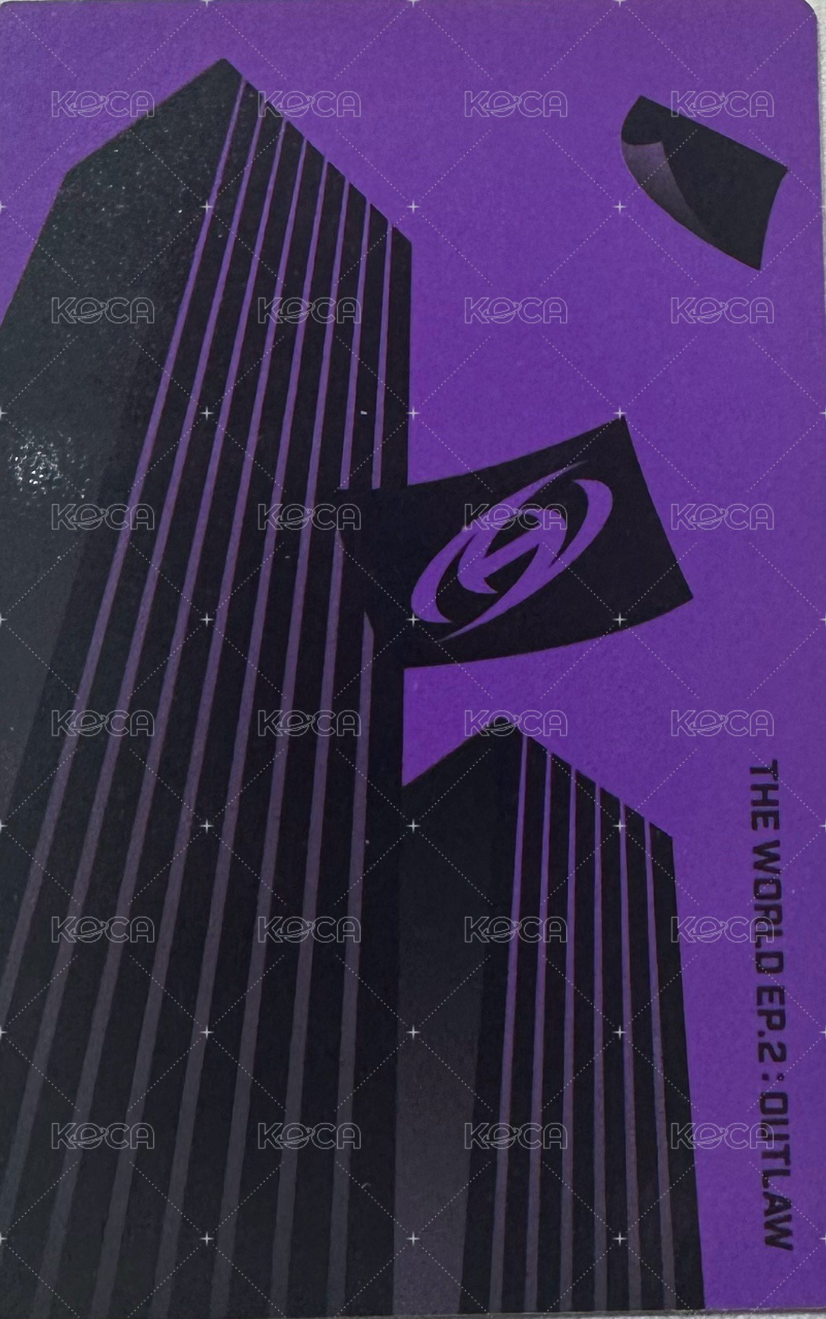 Outlaw 專輯卡 Z ver. 1 背面