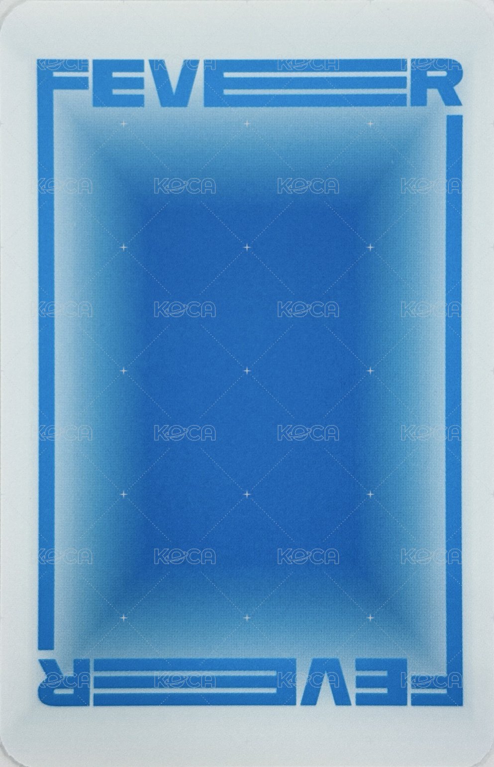 Fever pt.3 Kpopstore 1.0 簽售卡  背面