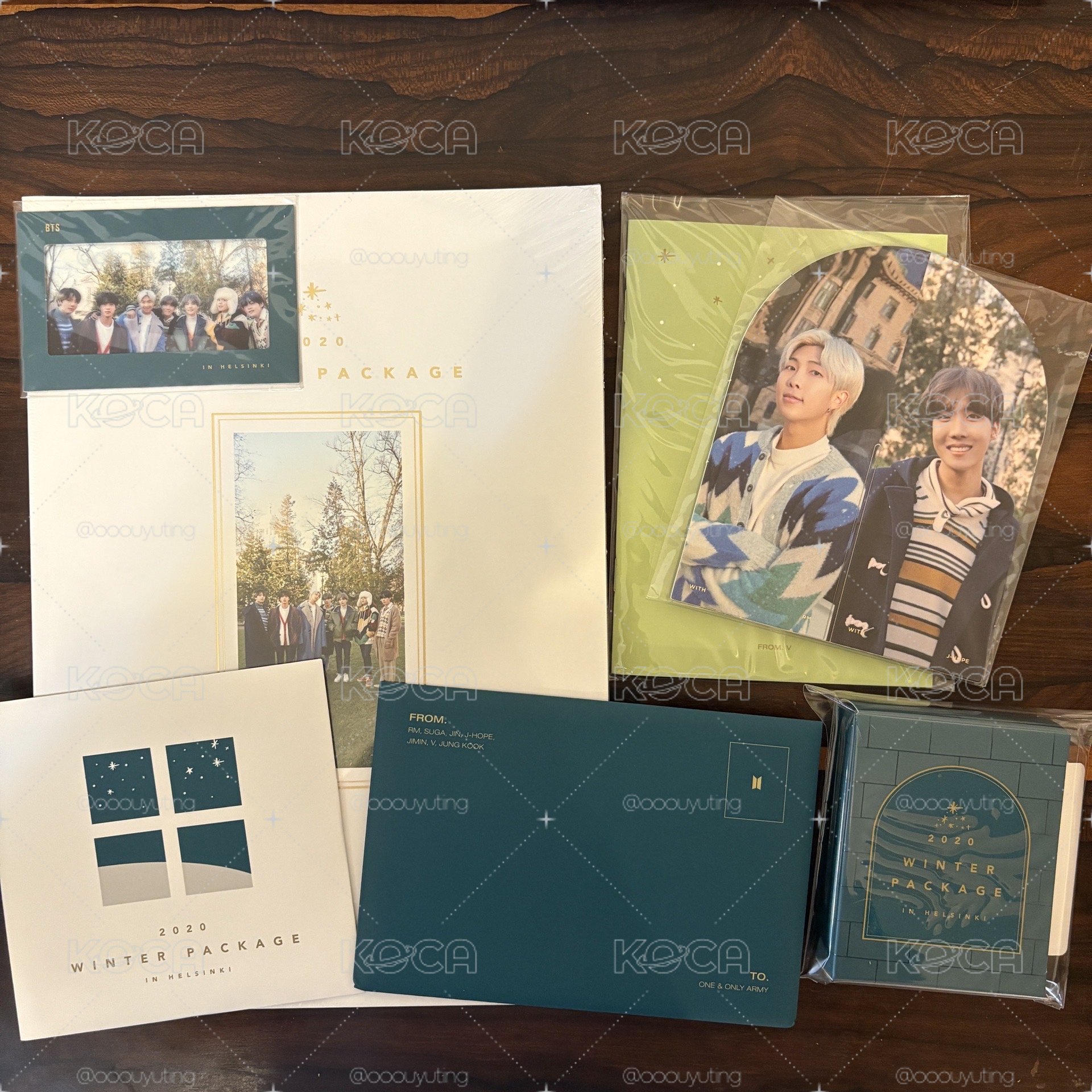 BTS 2020 冬寫
