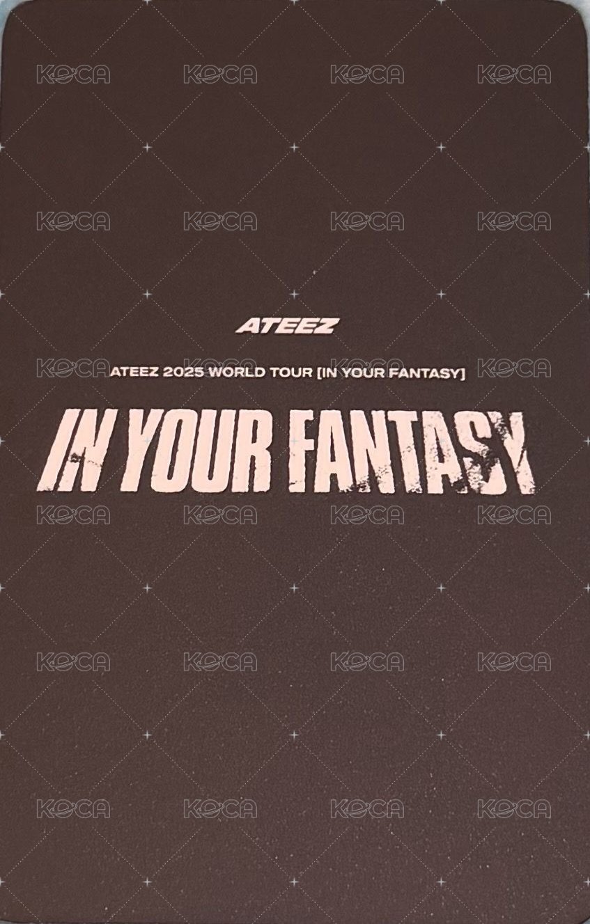 IN YOUR FANTASY 周邊卡  背面