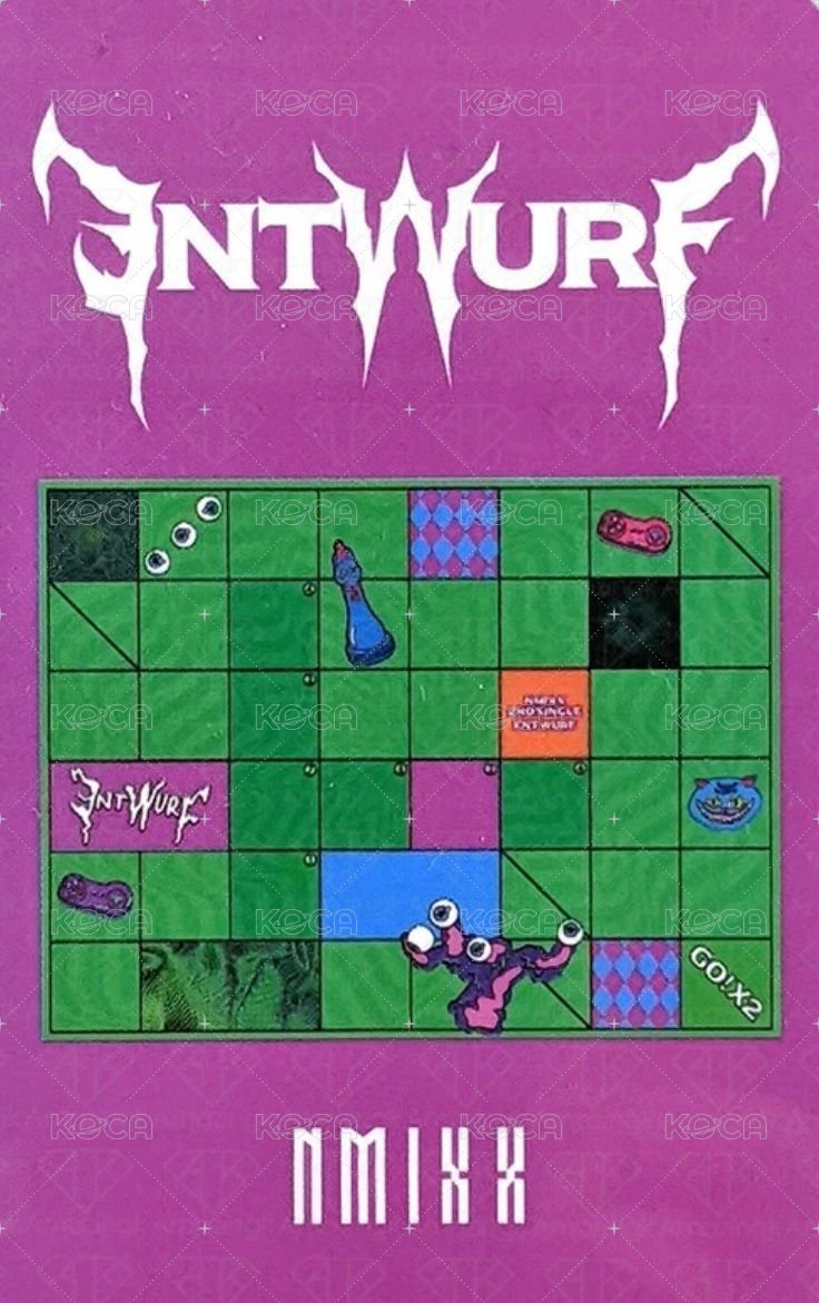 ENTWURF wm 1.0 幸運卡  背面