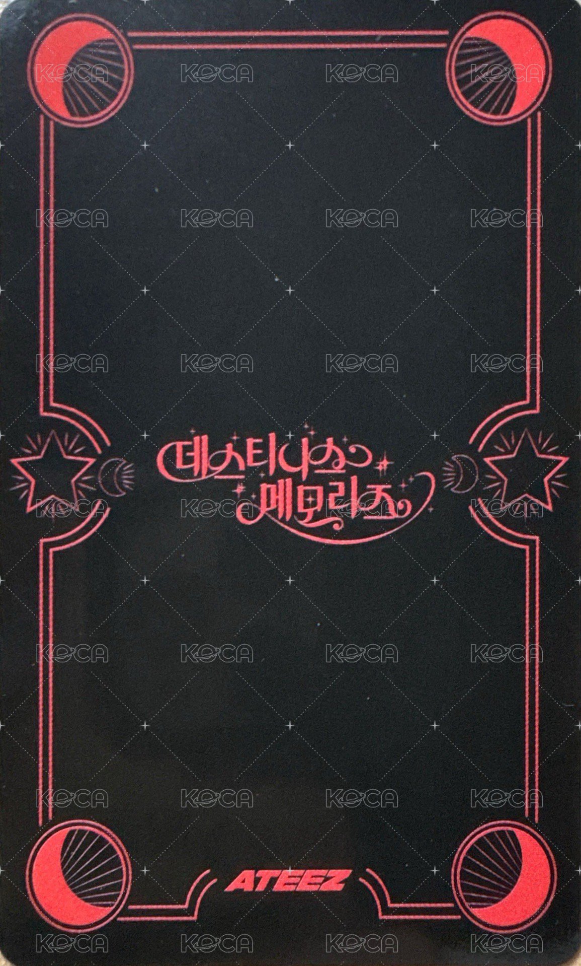 Destiny’s Memories   幸運卡  背面