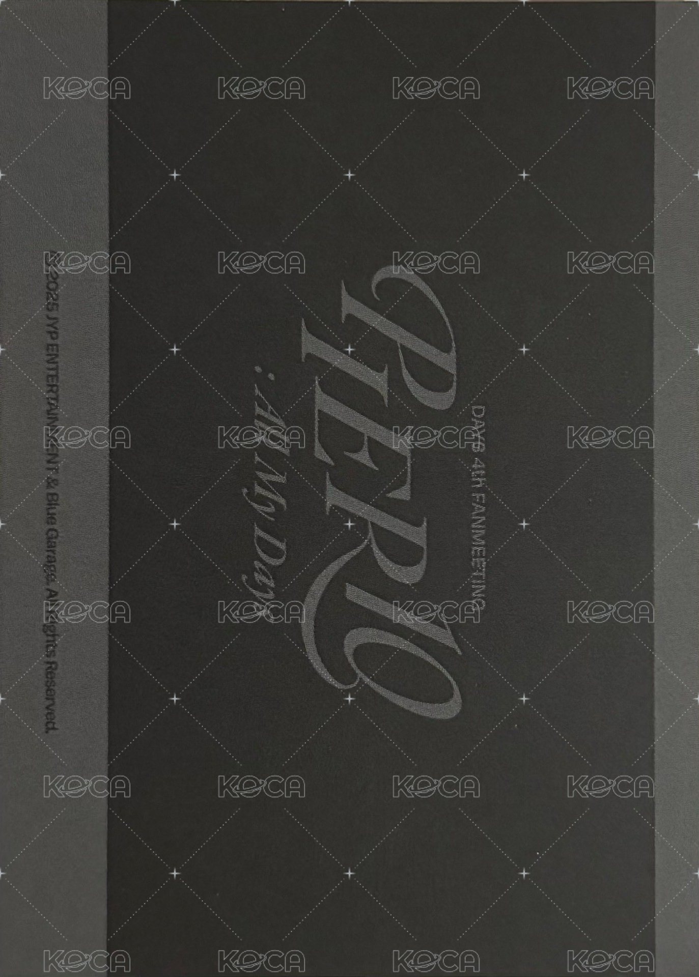 4th FM 照片裝飾組 周邊卡 團卡 背面