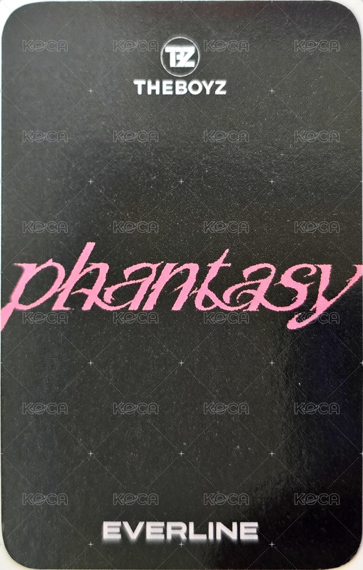 PHANTASY Pt.2 Sixth Sense el 1.0 線下 幸運卡 貓咪ver. 背面