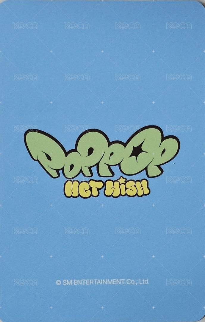 poppop dmm 幸運卡 NCT WISH Riku 背面