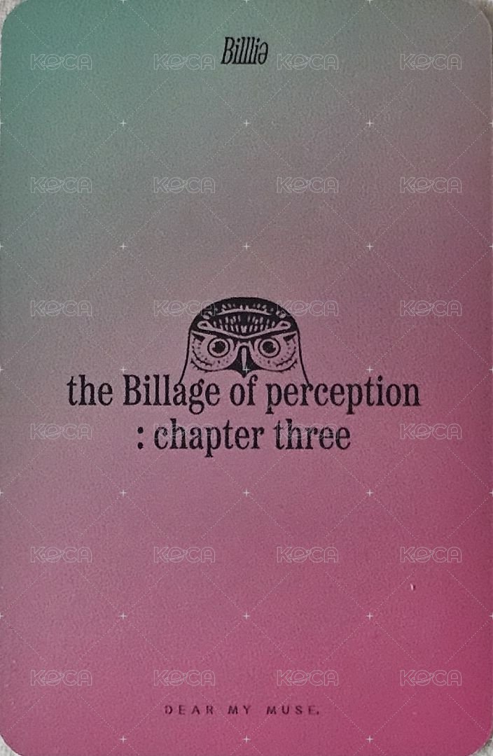 隨機卡 Billlie 鐵盒卡 - Tsuki  背面