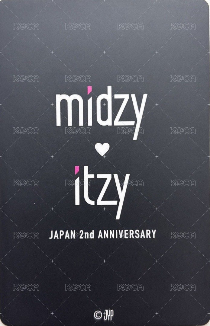 日本兩週年 一番賞 隨機卡  背面