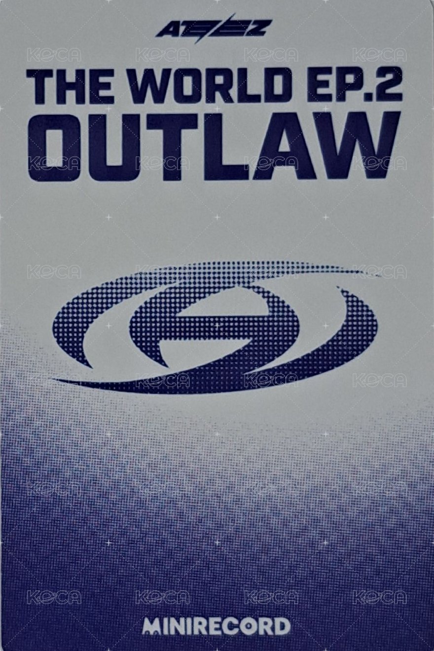 OUTLAW MINIRECORD 6.0 幸運卡 2023臺灣場造型 背面