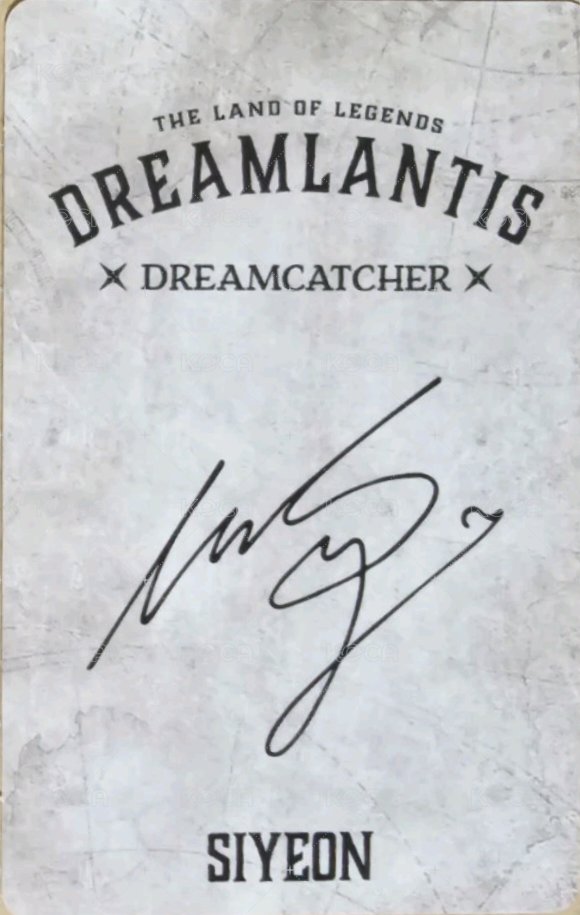 DREAMLANTIS 周邊卡  背面