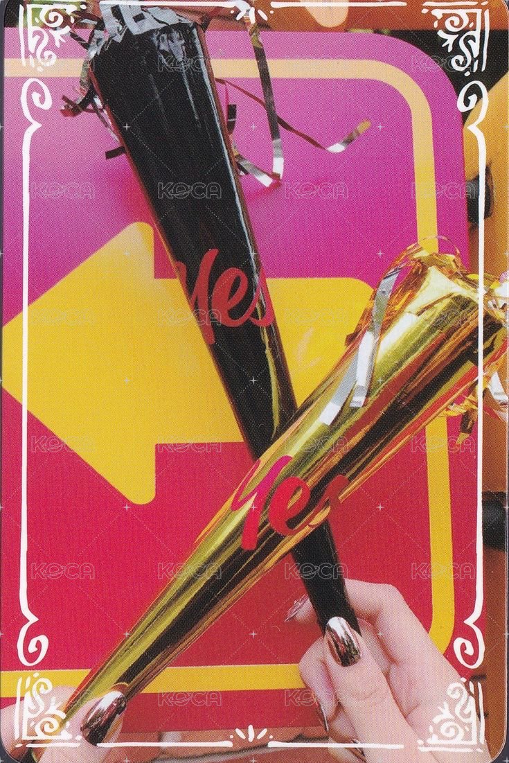 YES or YES 專輯卡  正面