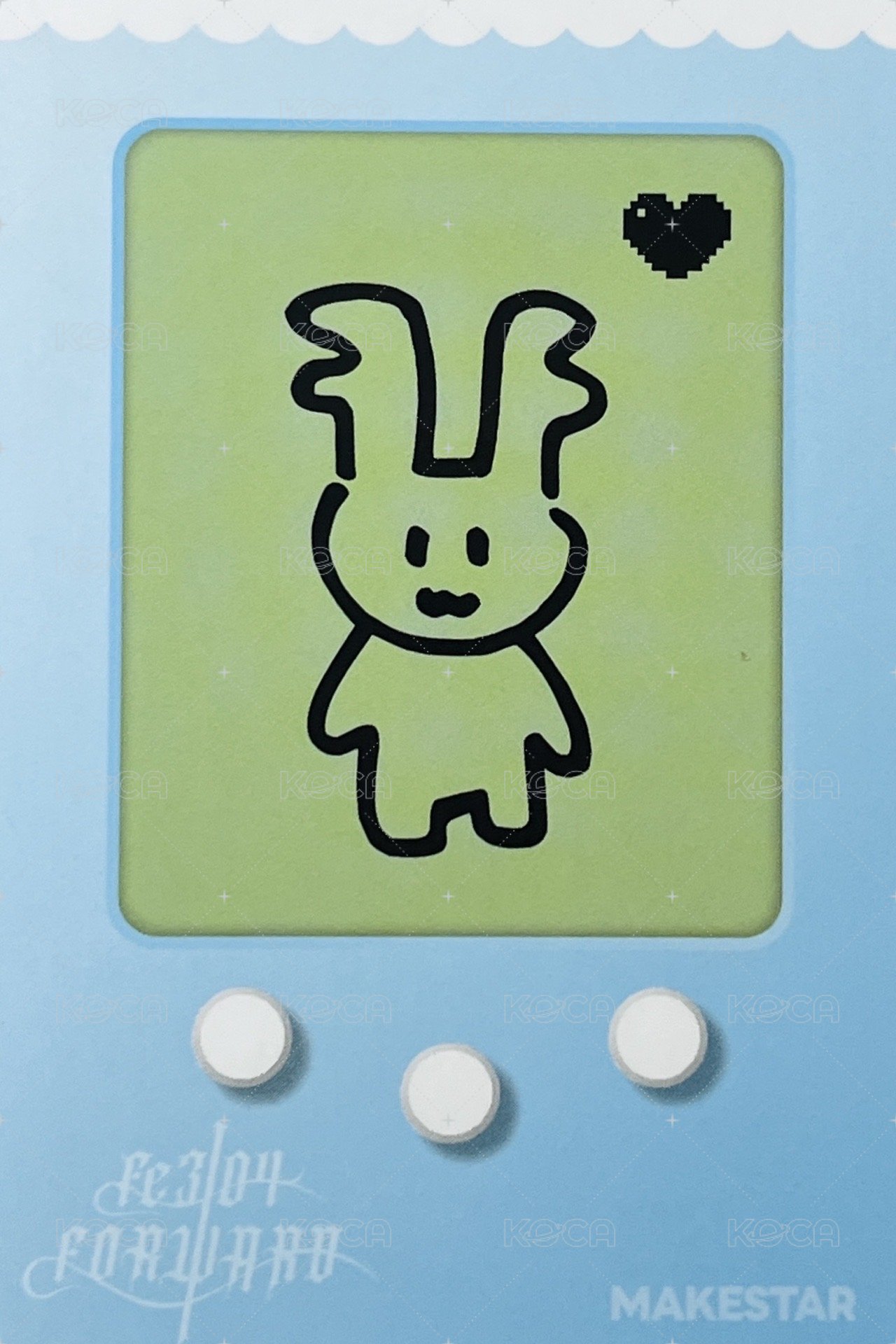 FORWARD ms 線上 16.0 簽售卡 電子寵物薛 背面