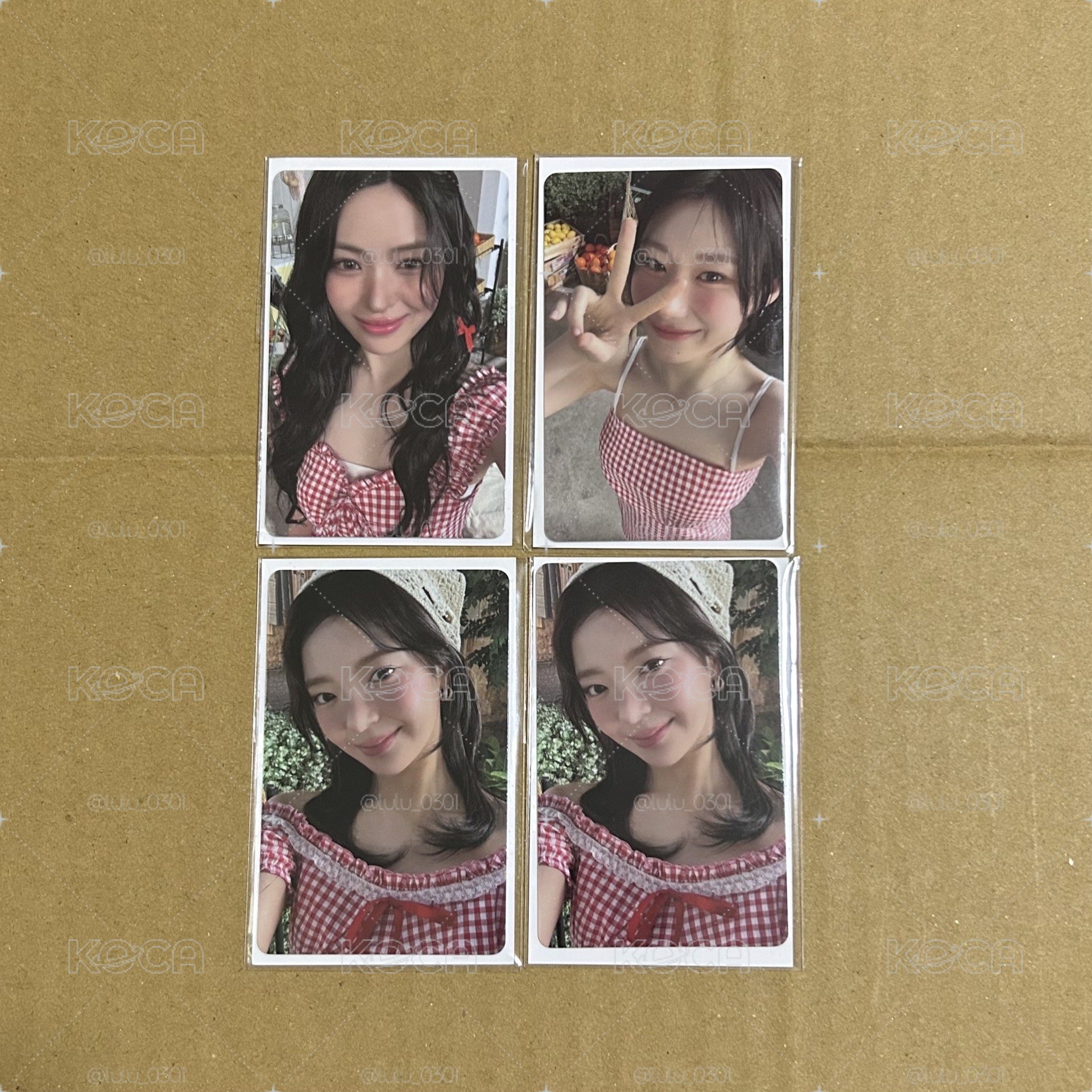 💙）ITZY 日本 夏日快閃店 滿額卡 小卡 留真 彩領 Lia