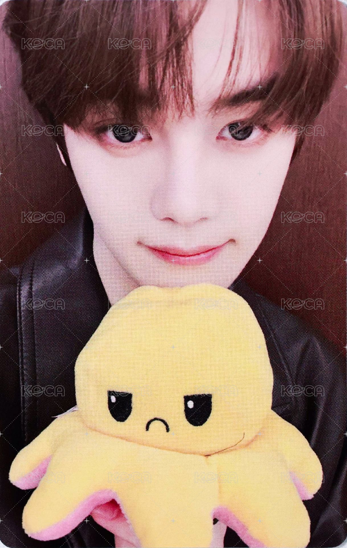 迷五 yzy 1.0 簽售卡 憤怒章魚 正面