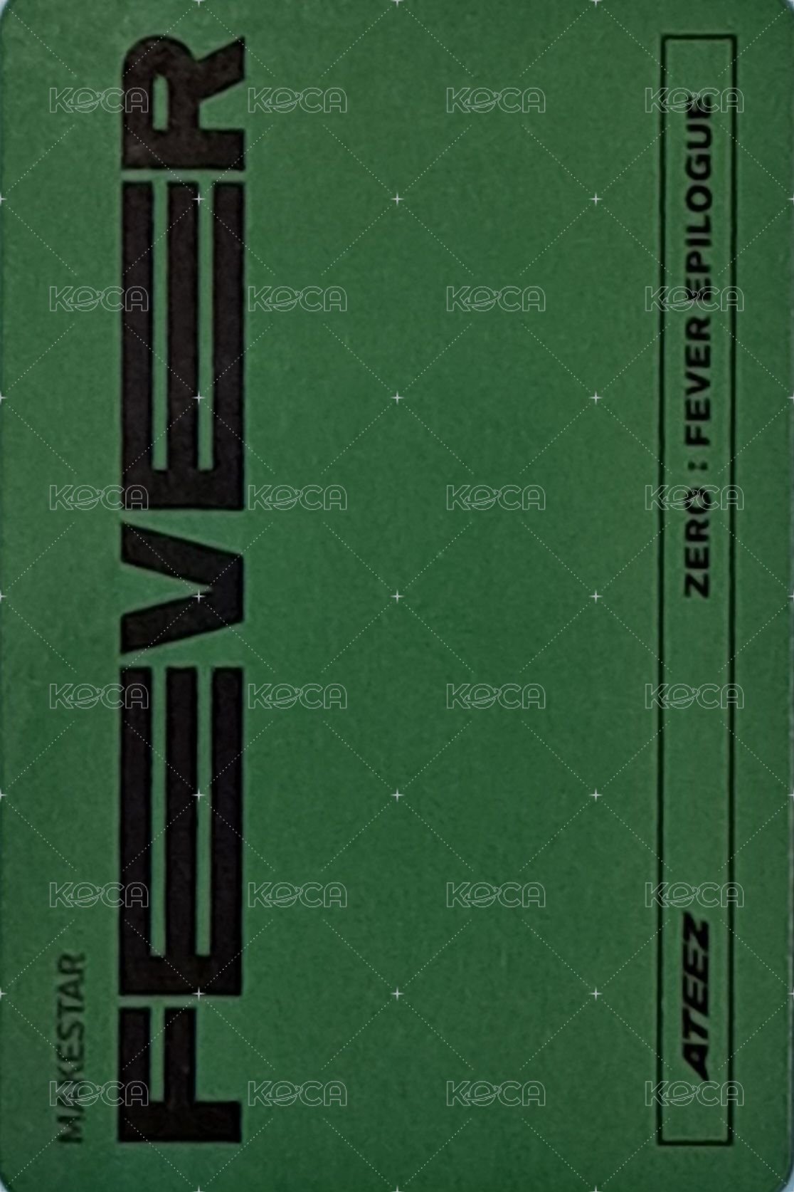 FEVER Epilogue ms 2.0 簽售卡  背面