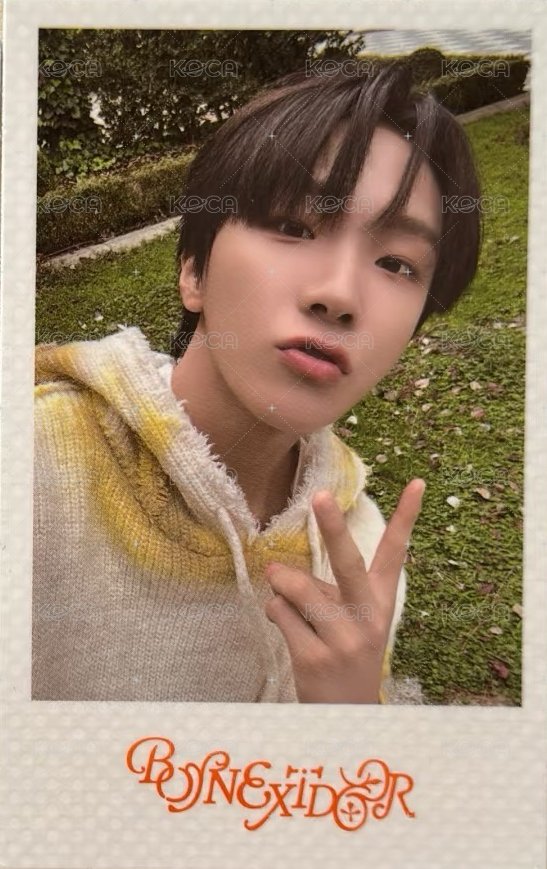 馬德里回憶錄 wvs 特典卡 拍立得 正面