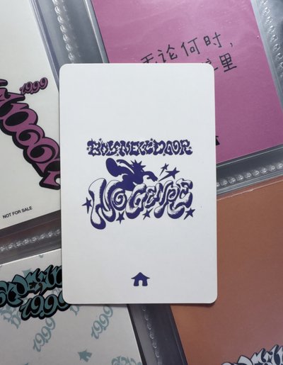 ✴️ No Genre yzy1.0 簽售卡 明宰鉉