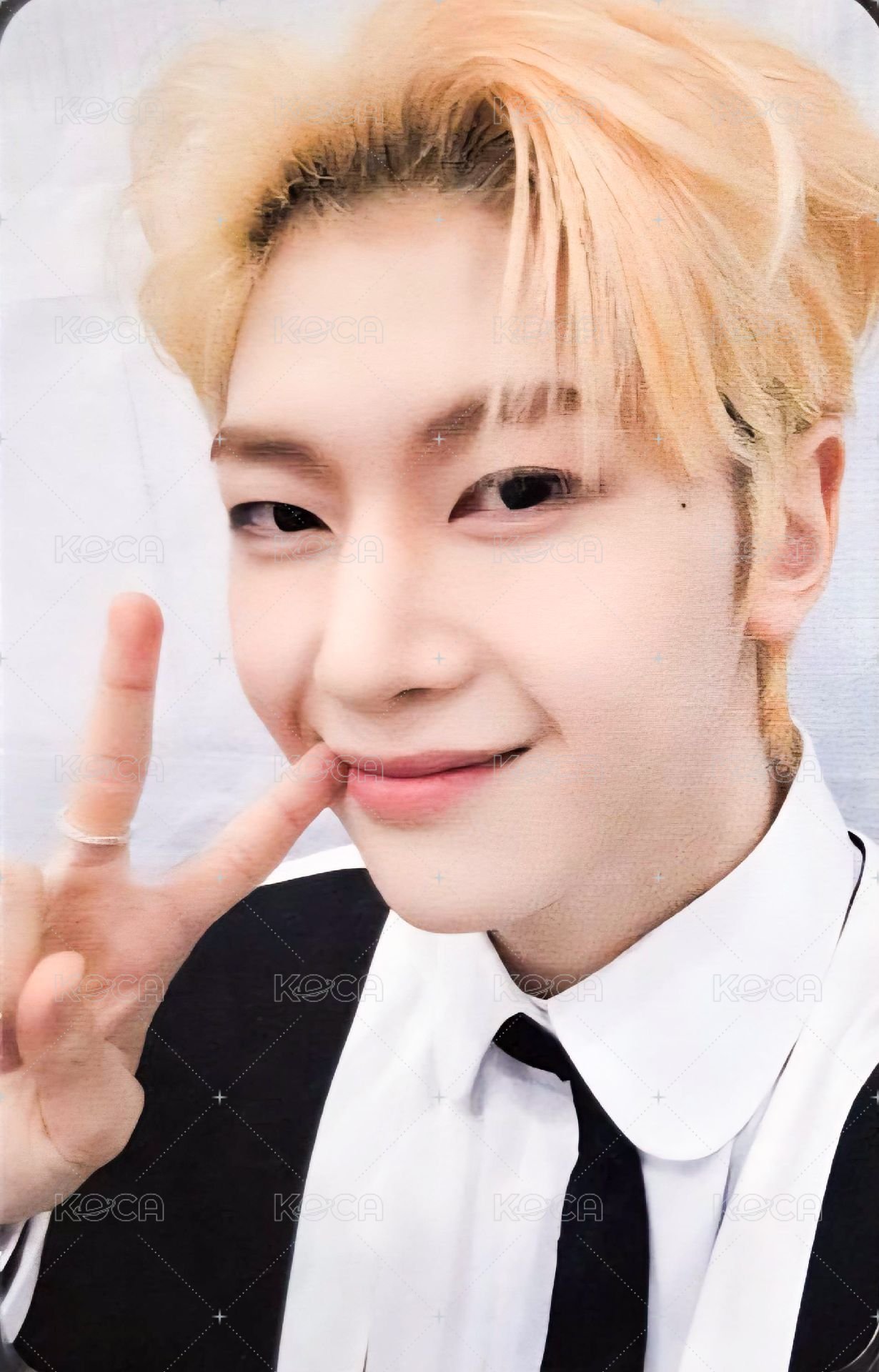 迷二 mk 簽售卡  正面