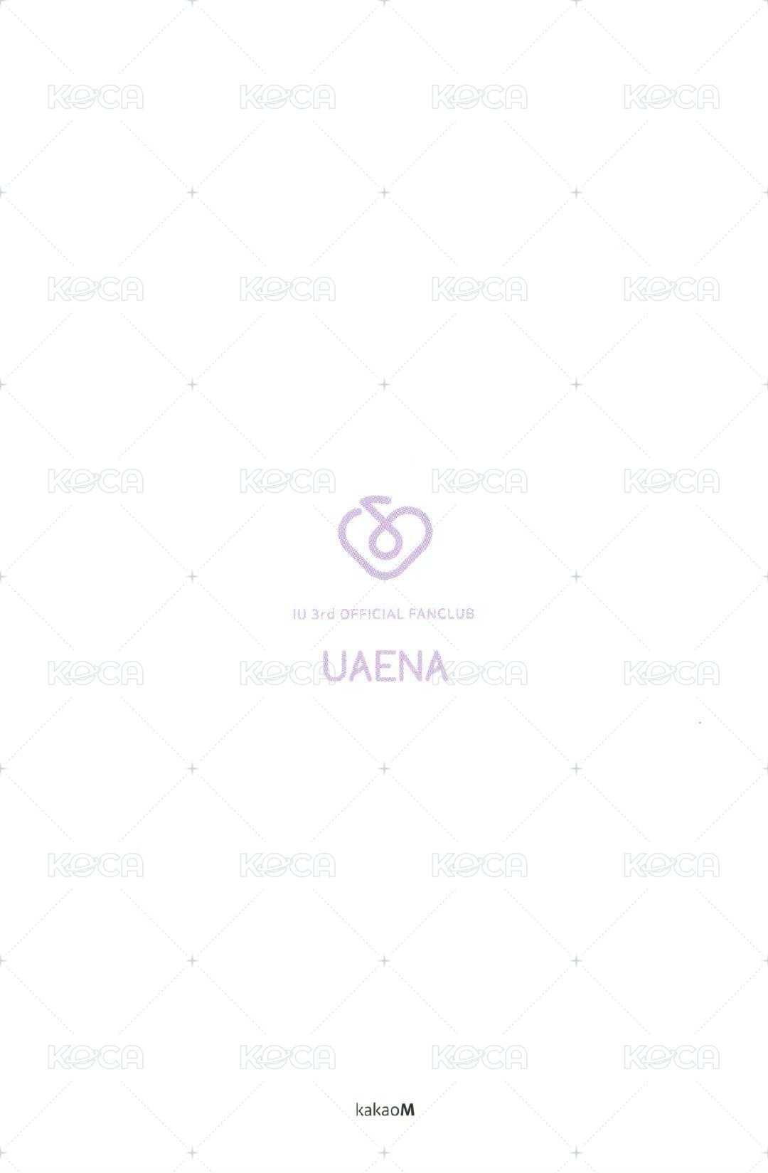 三期會員 明信片  背面